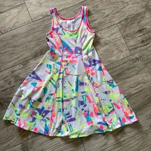 Colorful fun girls dress! Size 7-8.